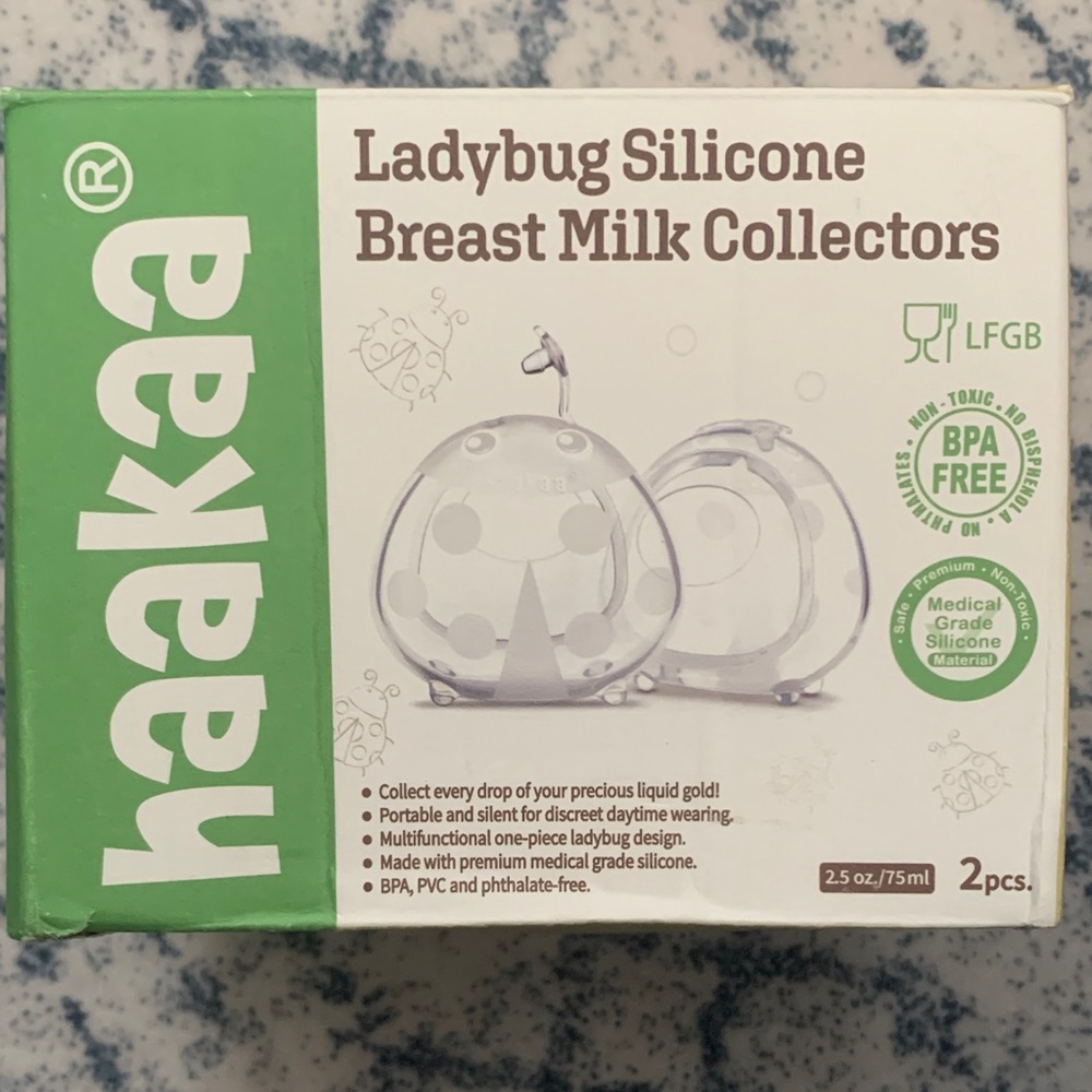 Haakaa Ladybug Silicone Breast Milk Collectors